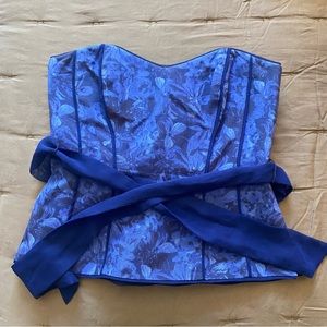 White House Corset Top